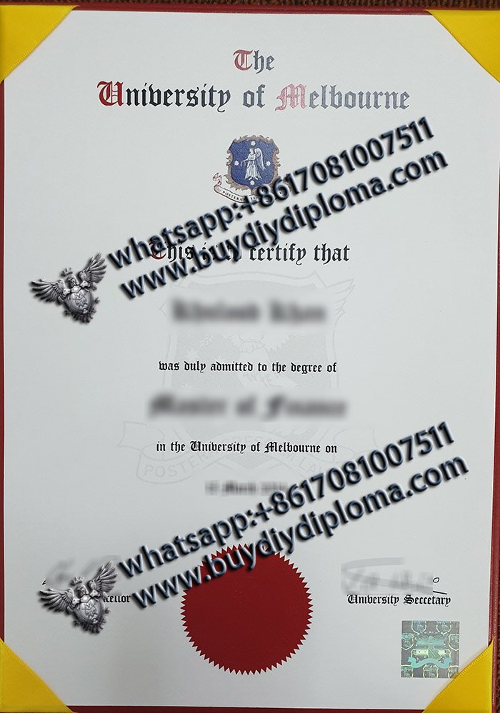  Novelty University of Melbourne Qualification