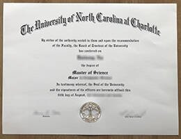 University of North Carolina at Charlotte Novelty Credentials