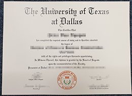 University of Texas at Dallas Credentials