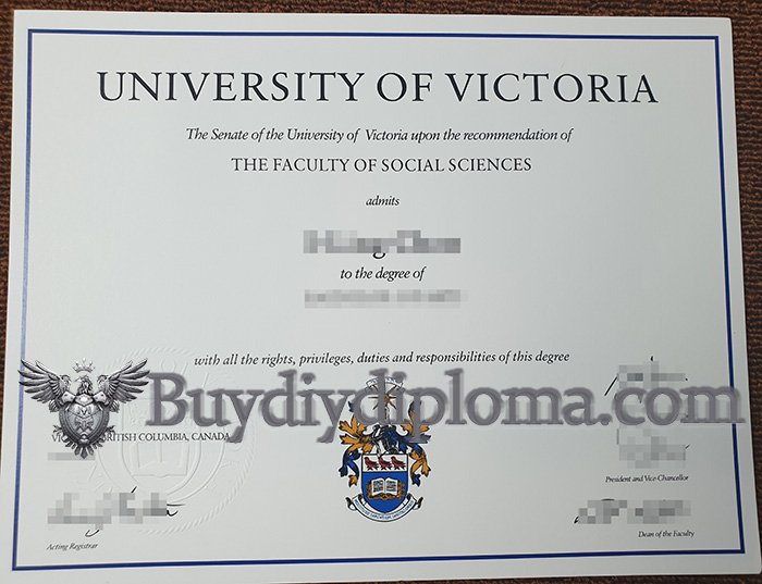 Brilliant way to get a Novelty University of Victoria Credentials safely