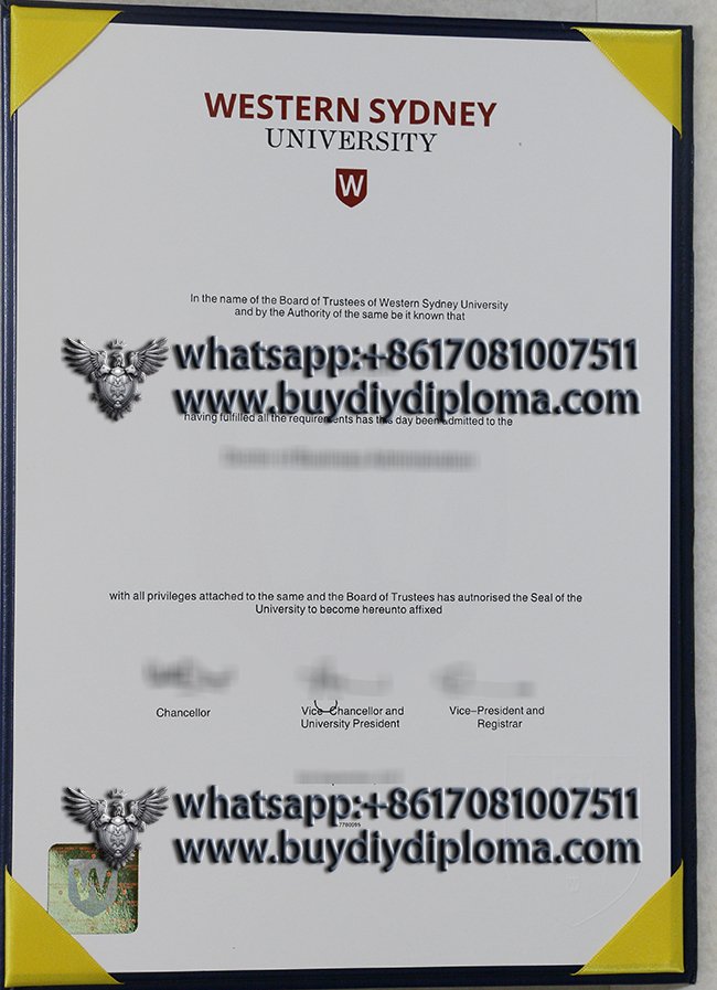 Western Sydney University Credentials diplomas sample Academic record uiuc Academic record university university of texas Credentials