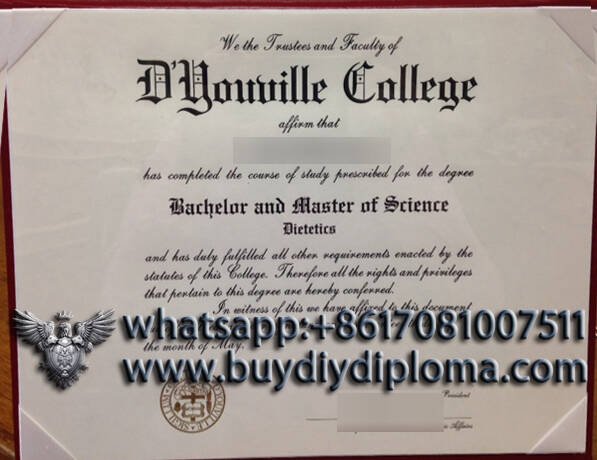 Get A D'Youville College Novelty Credentials Online