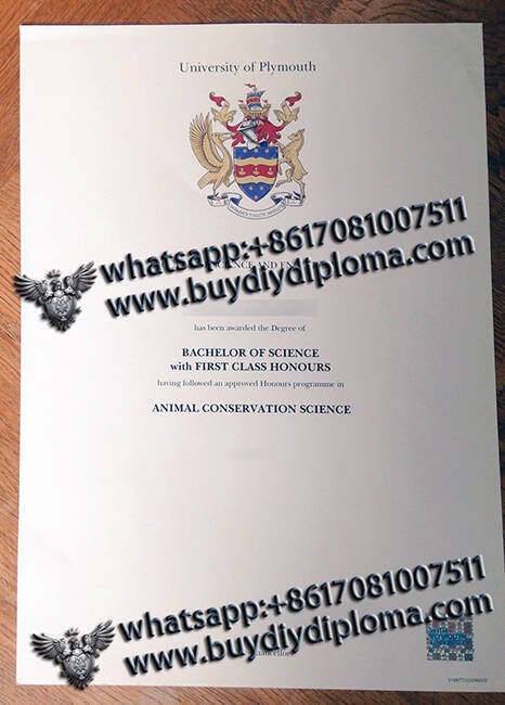 Get The University of Plymouth Novelty Qualification Credentials