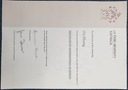 Novelty La Trobe University Credentials, Get La Trobe University Qualification, Get Australian Credentials,