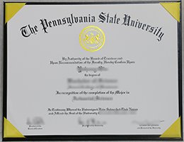 Pennsylvania State University Credentials