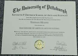 University of Pittsburgh Credentials