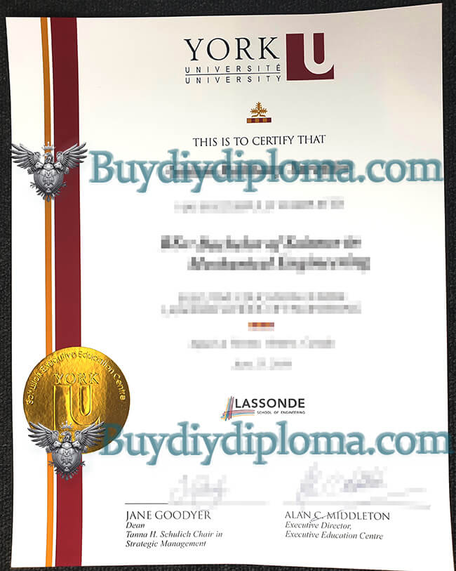 GPA do you need to get into York University, York University Credentials