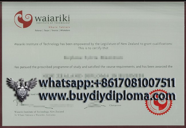 The reliable way to Get a Novelty Waiariki Institute of Technology Credentials
