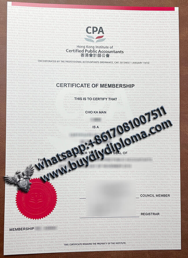 CPA Credentials from Hong Kong, HKICPA Credentials, 香港會計公會CPA证书