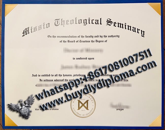 Get Missio Theological Seminary Credentials online?