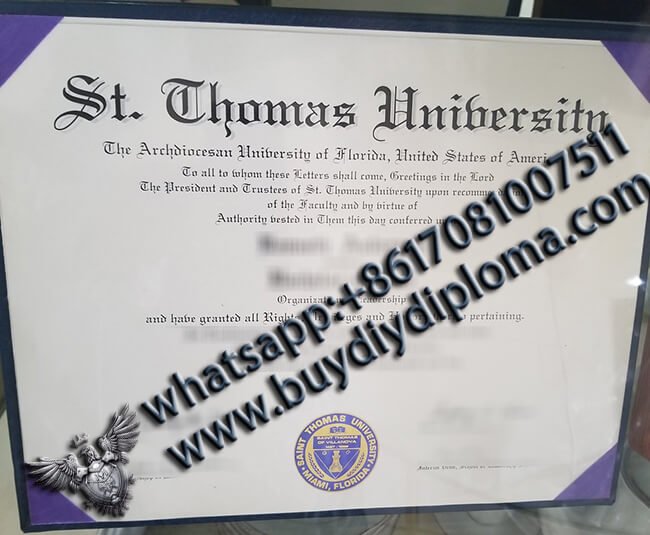 St. Thomas University Credentials, Get Novelty St. Thomas University Credentials