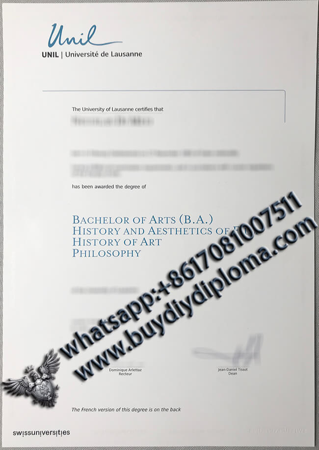 Need the Université de Lausanne diplômé, University of Lausanne Qualification/Credentials from Switzerland Need the Université de Lausanne diplômé, University of Lausanne Qualification/Credentials from Switzerland