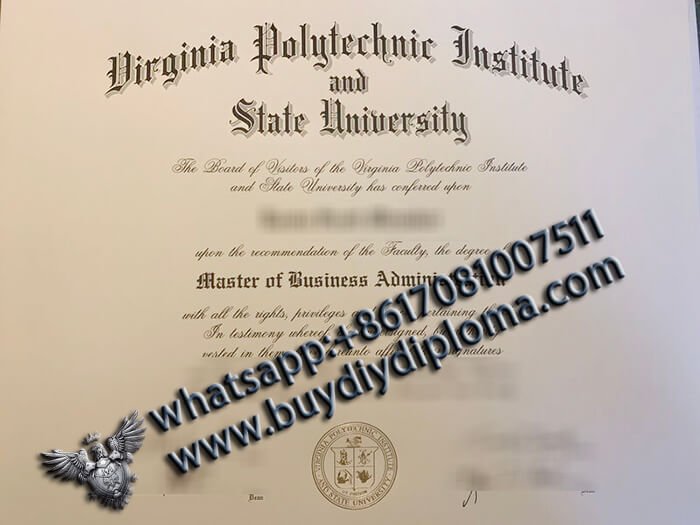 Novelty Virginia Tech MBA Credentials, Virginia Tech Qualification