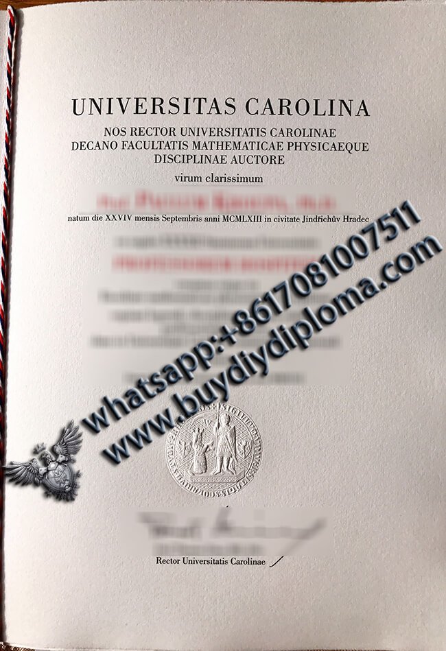 universitas carolina Qualification