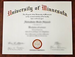 university of minnesota Credentials