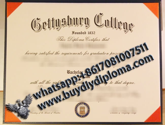 Purchase Gettysburg College Qualification Credentials