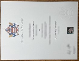 Novelty University of Art London Credentials