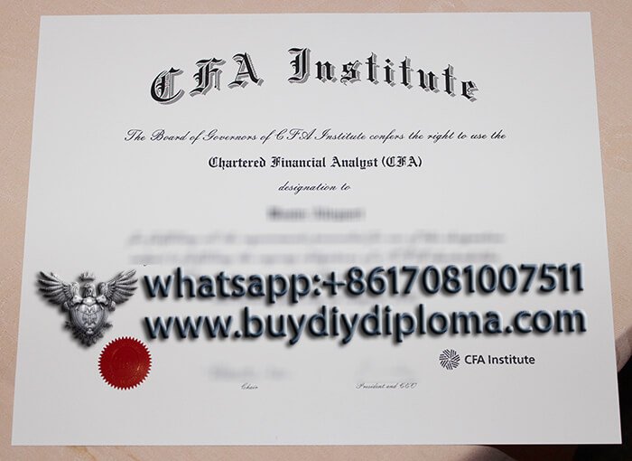 CFA Credentials