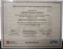 GED Credentials