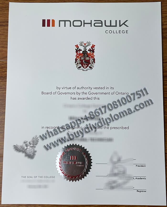  Mohawk College Credentials 
