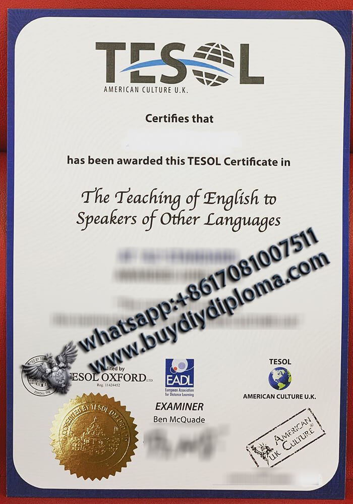 Get TESOL Credentials 