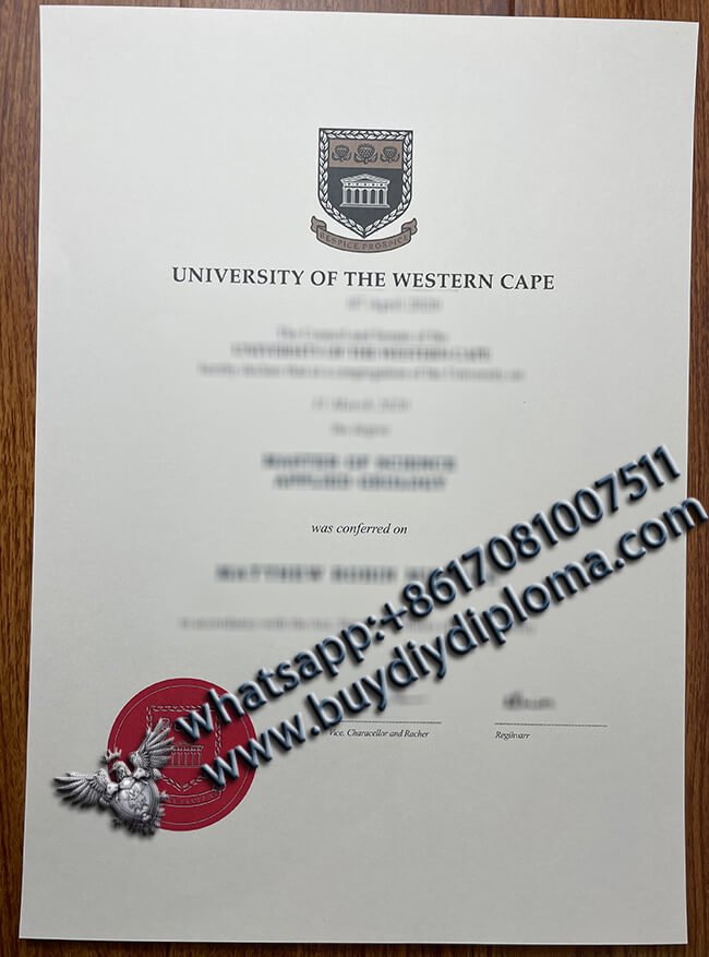 University of the Western Cape Credentials University of the Western Cape Credentials
