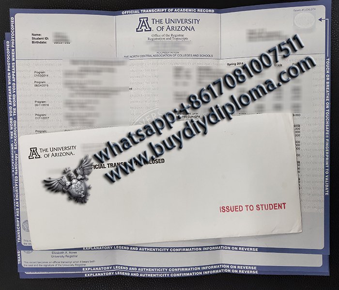 Novelty Credentials of university of arizona