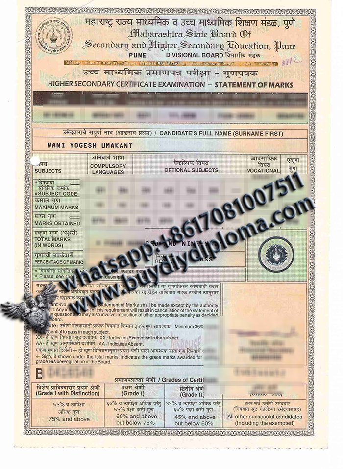 High Second Credentials Academic record