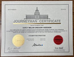 Journeyman Credentials