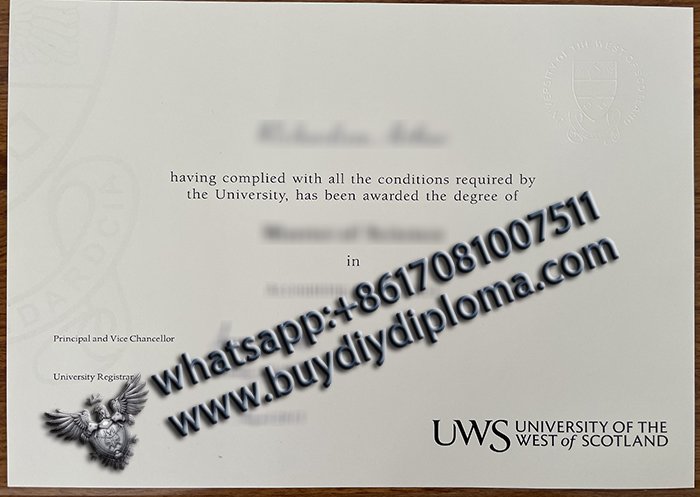 Get Novelty UWS Qualification, University of the West of Scotland (UWS) Credentials 2021 version? Get Novelty UWS Qualification, University of the West of Scotland (UWS) Credentials 2021 version?