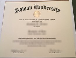 Rowan University Credentials