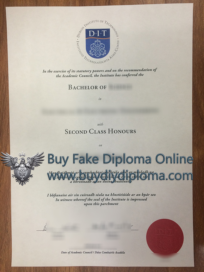 Dublin Institute of Technology Qualification