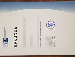 IHK Urkunde Qualification