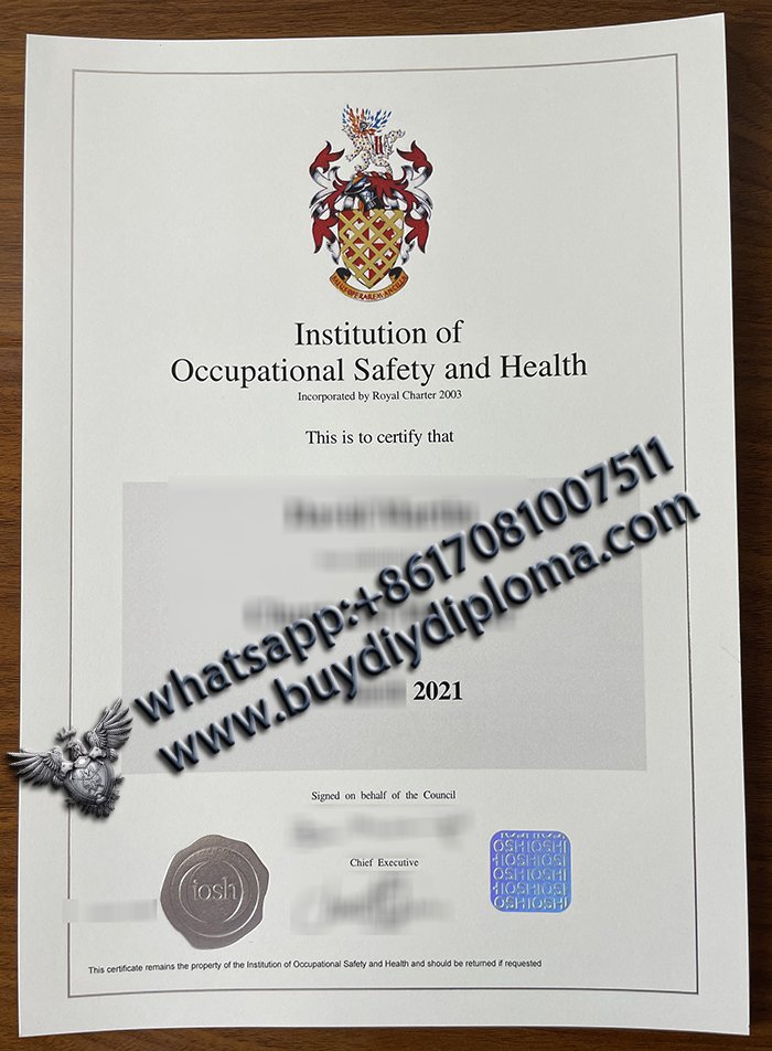 IOSH Credentials
