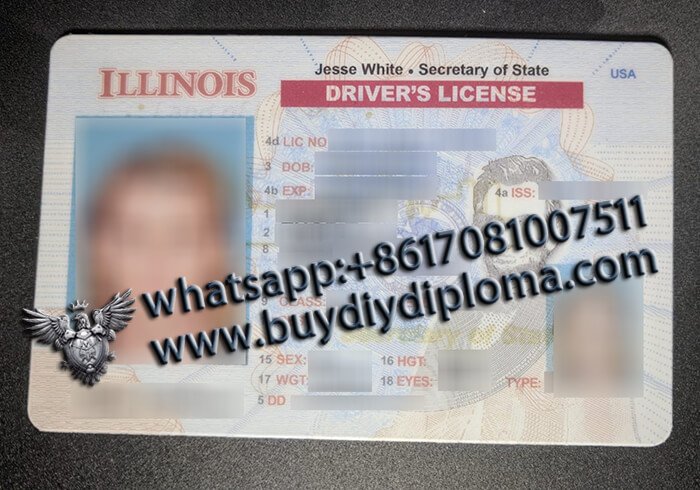 Illinois scannable driver's license Illinois scannable driver's license