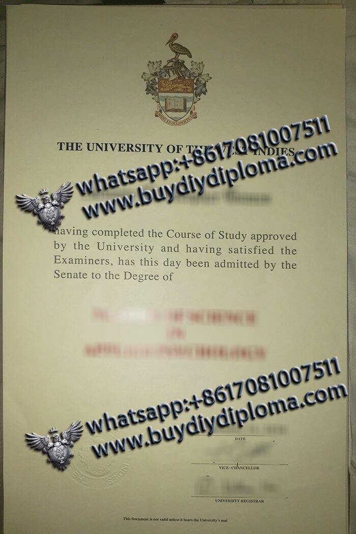 University of the West Indies Qualification University of the West Indies Qualification