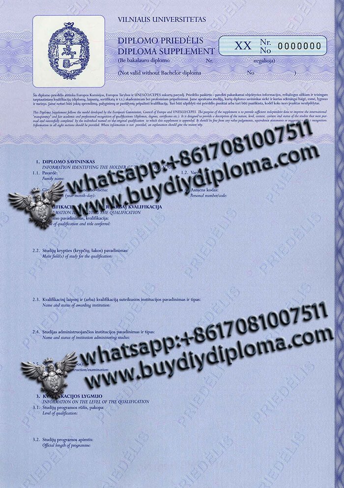 Vilniaus-universitetas-Academic record