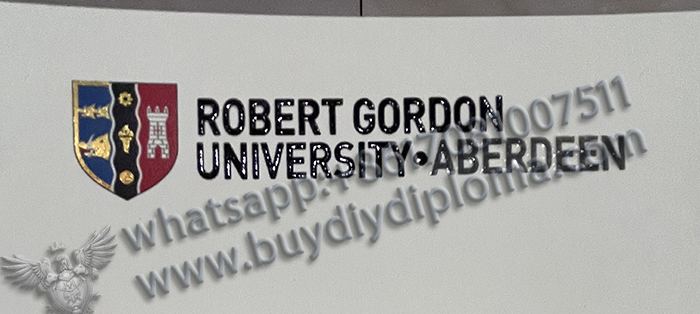Robert Gordon University Credentials