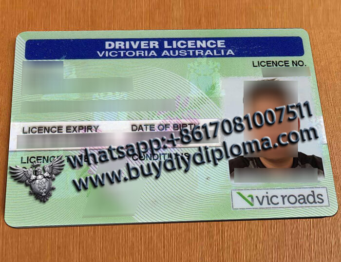 Australian Victoria Scannable Drivers-License Australian Victoria Scannable Drivers-License