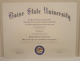 Boise State University Qualification
