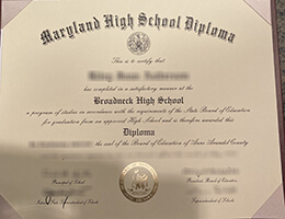 Broadneck High School Qualification