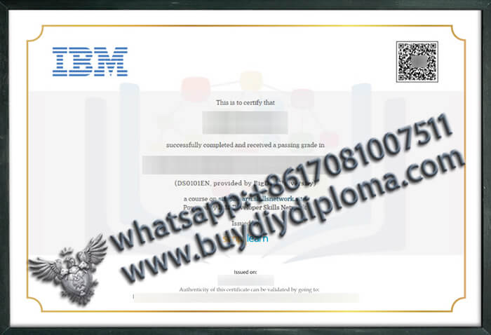 International Business Machines Corporation (IBM) Credentials