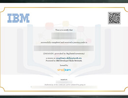 International Business Machines Corporation (IBM) Credentials