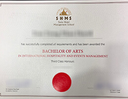 Swiss Hotel Management School Credentials