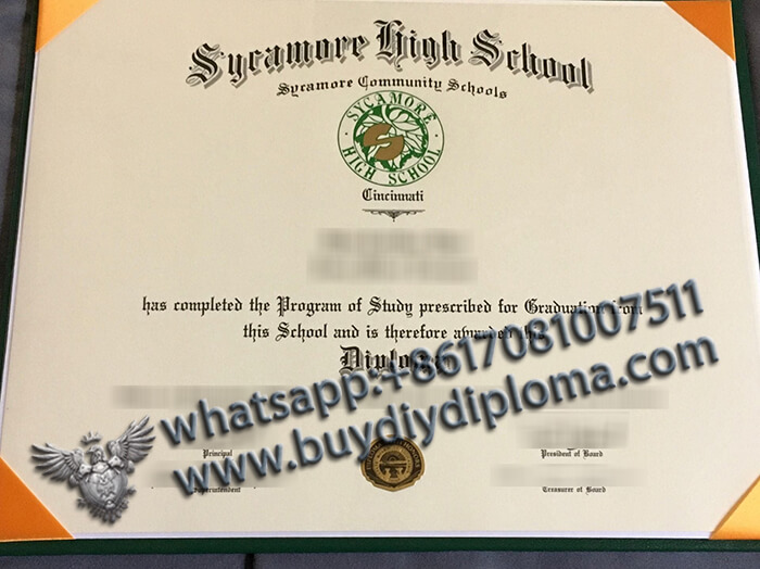 Sycamore High School (Cincinnati, Ohio) Credentials