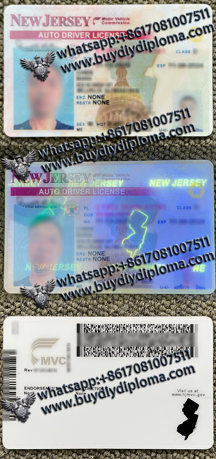 New Jersey Driver License New Jersey Driver License