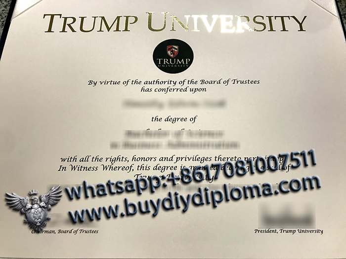 Trump University Qualification