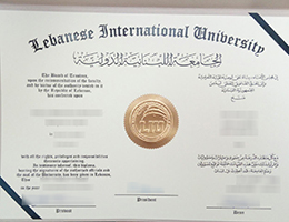 Lebanese International University (LIH) Qualification