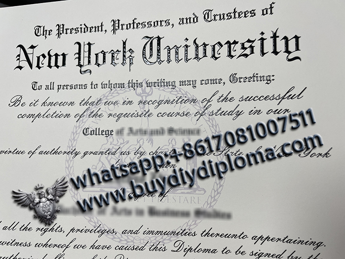 New York University Qualification