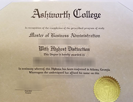 Ashworth College Qualification